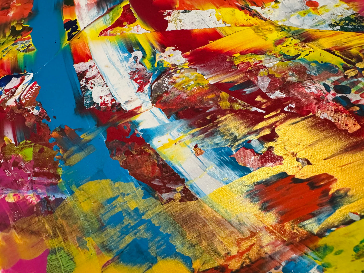 The Golden Rainbow (120x80 cm)