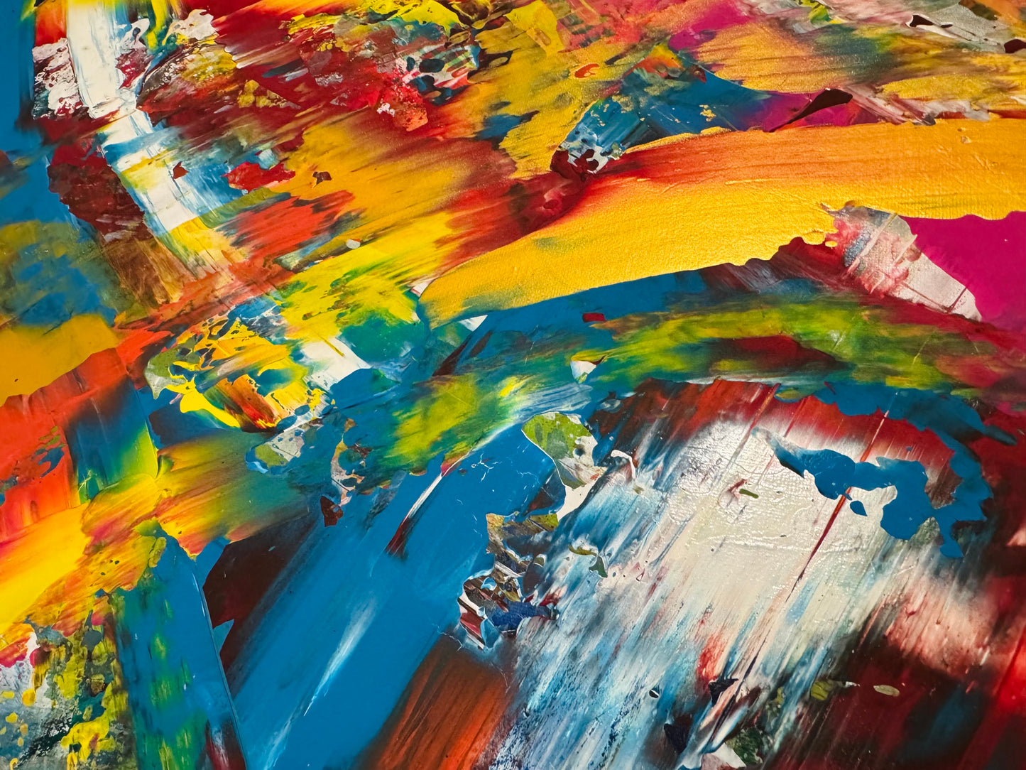 The Golden Rainbow (120x80 cm)