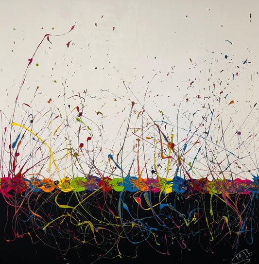 Dancing Colors 2/100 (190 × 200 cm)