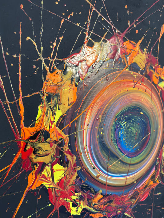 Supernova (100 × 120 cm)