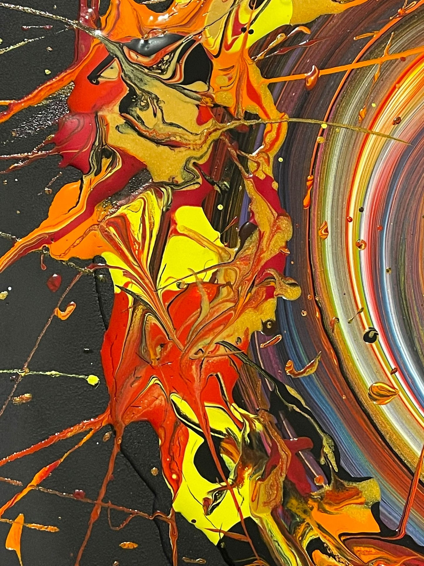 Supernova (100 × 120 cm)