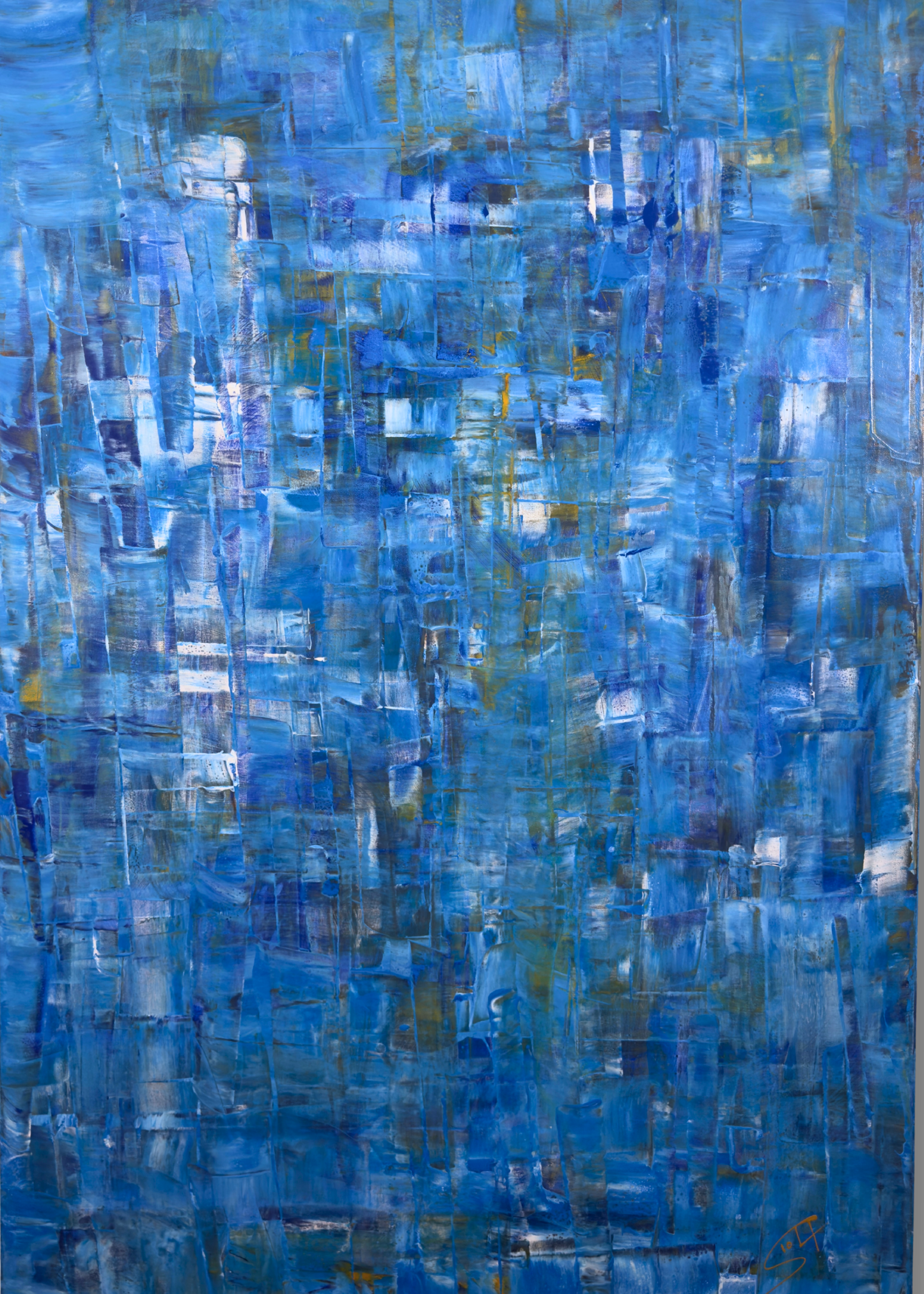 Skydiving (100 × 150 cm)