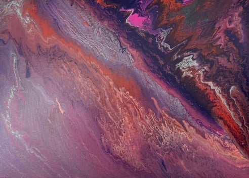 The Pink Purple (70x50 cm)