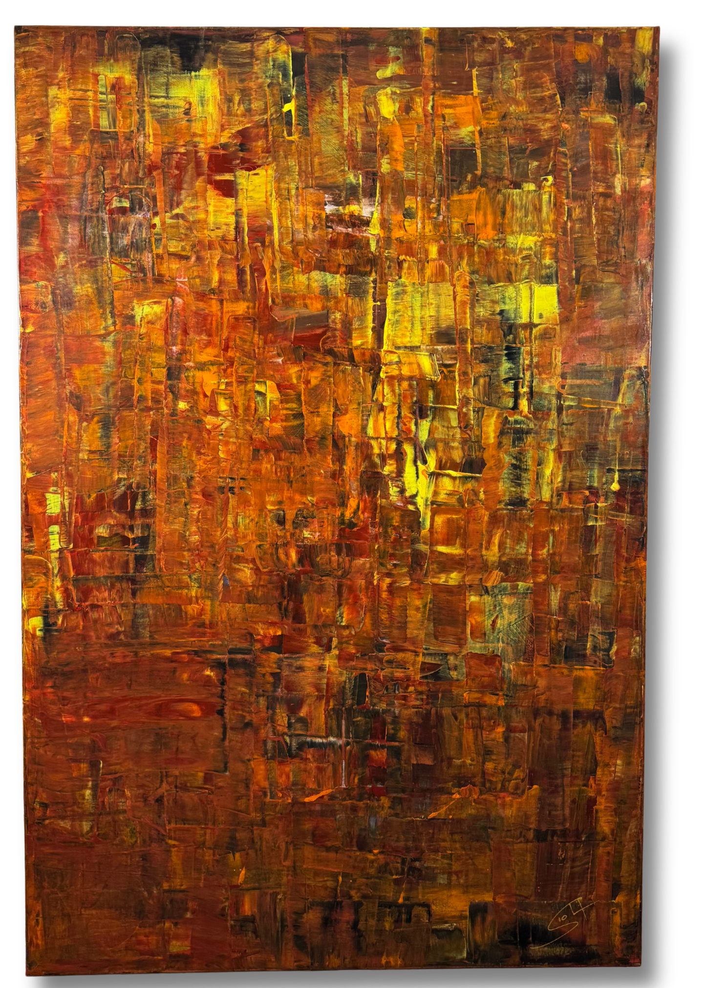 Golden Autumn (100 × 150 cm)