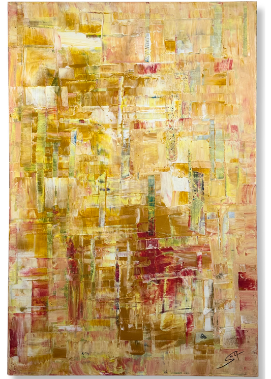 008 - The Hiding Woman (100 × 150 cm)