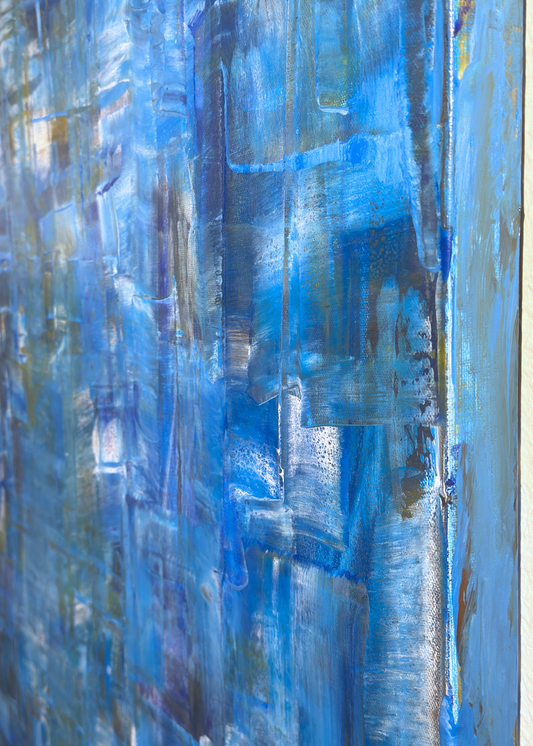 SKYDIVING(100 × 150 cm)