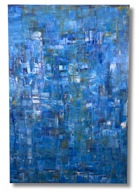 SKYDIVING(100 × 150 cm)