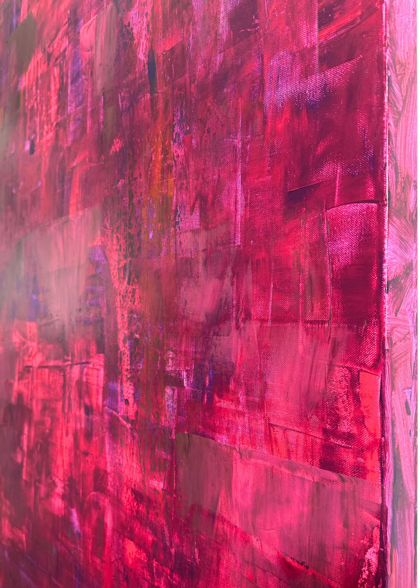Pink Purple 2 (100 × 120 cm)