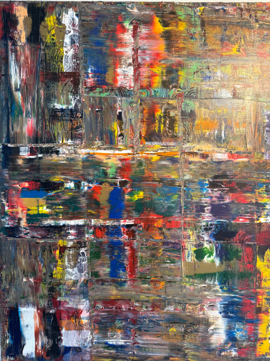 Organized Chaos (80×100 cm)