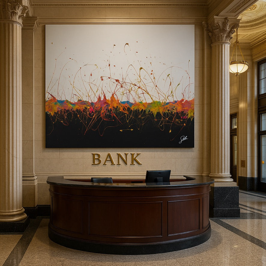 Jumping Colors 2 – Limited Series (190 × 200 cm)