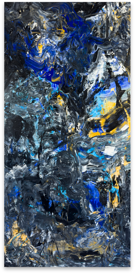 Deep Night (100 × 200 cm)