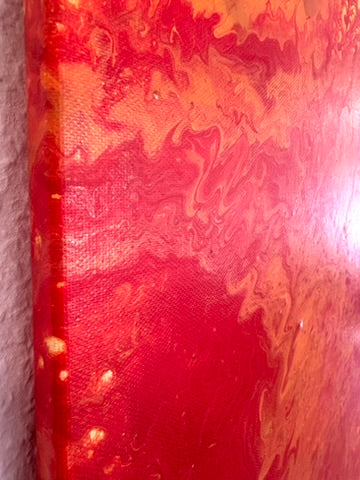 Golden Fire (40×40 cm)