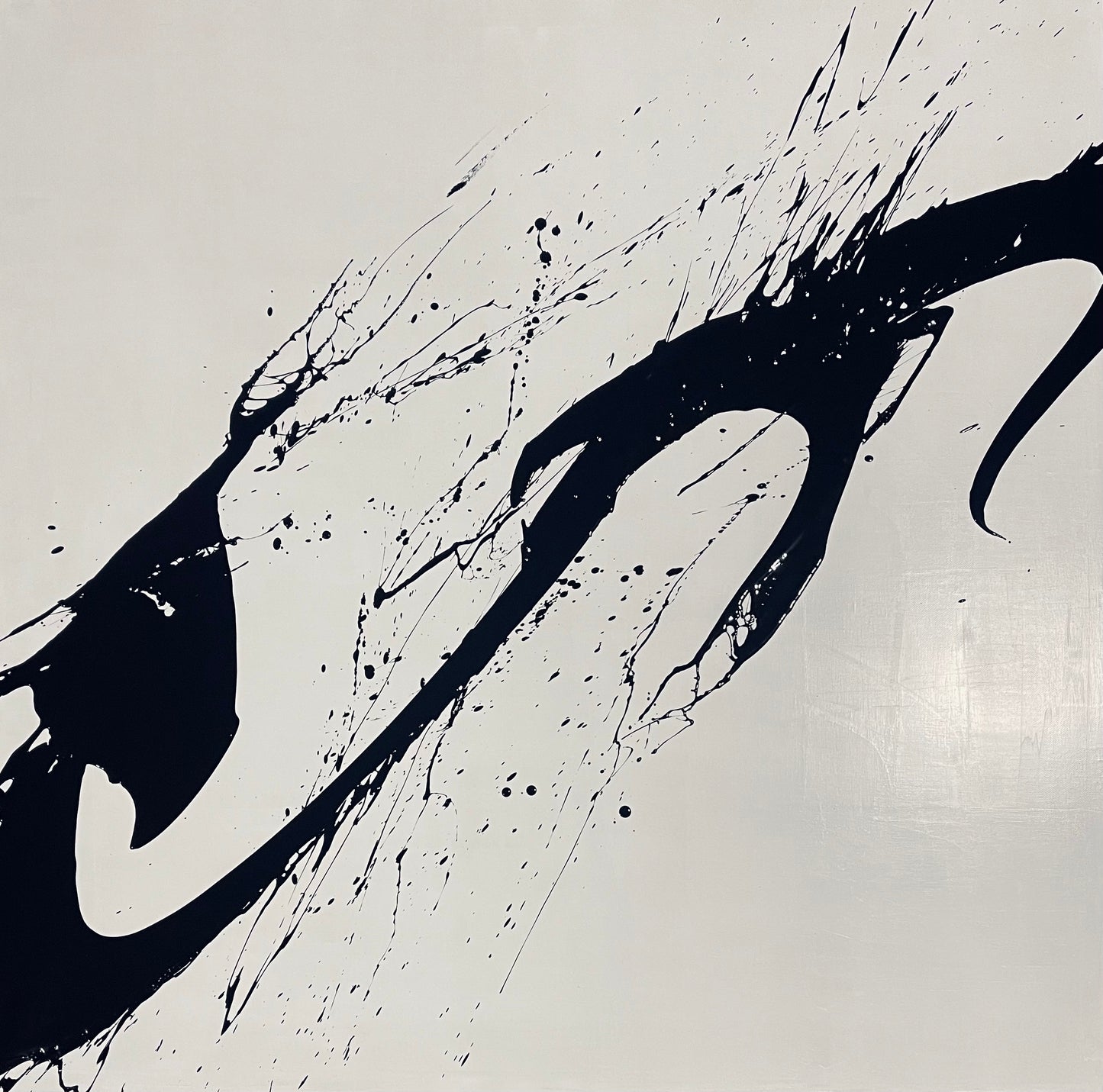The Hiding Dragon (100 × 100 cm)