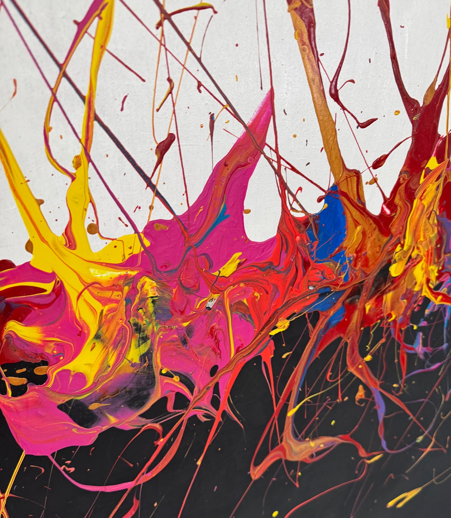 Jumping Colors I  (228×190 cm)