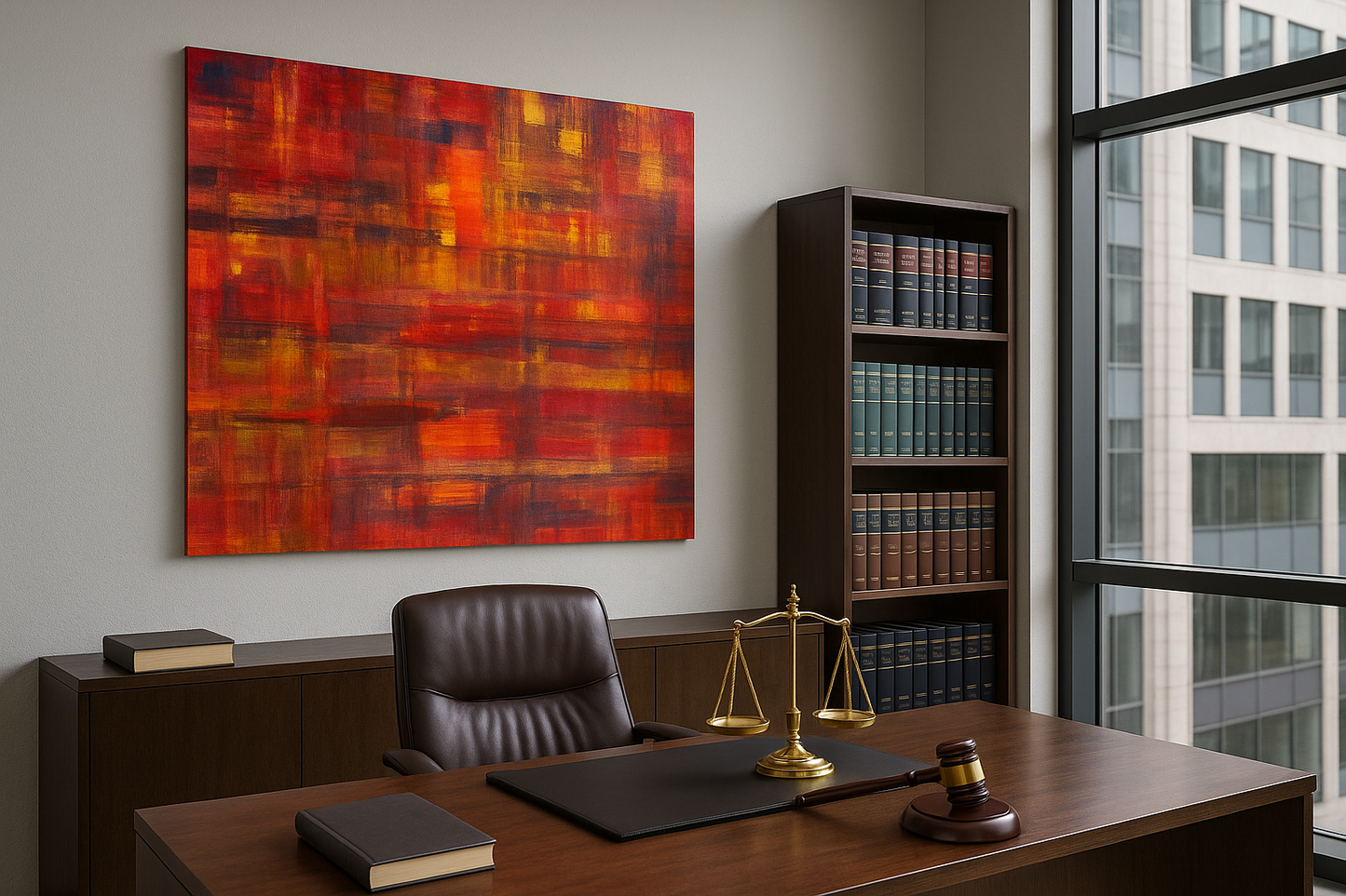 Gold in the Desert (100 × 120 cm)