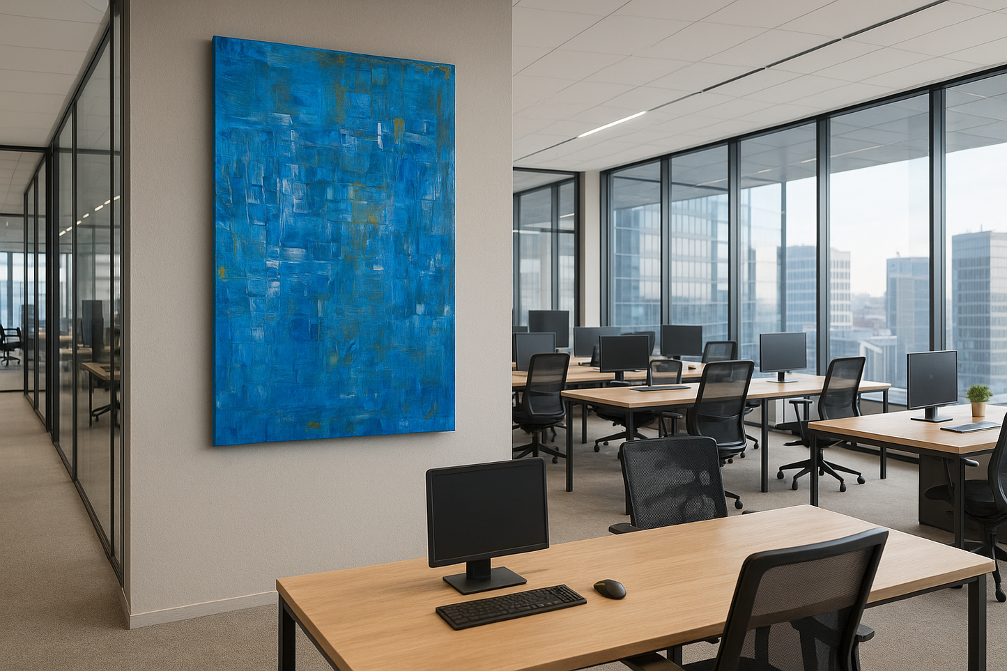 Skydiving (100 × 150 cm)