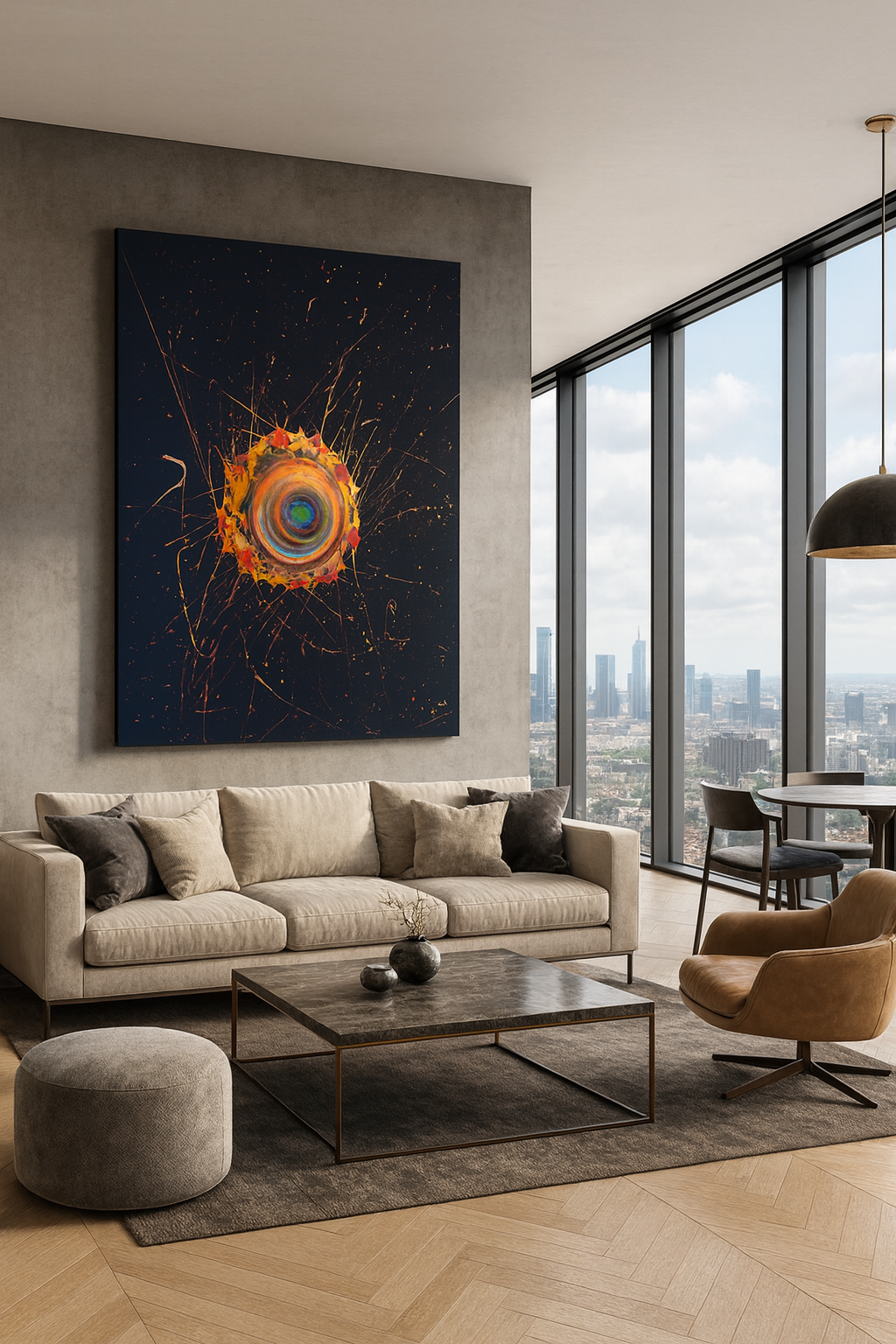 Supernova (100 × 120 cm)