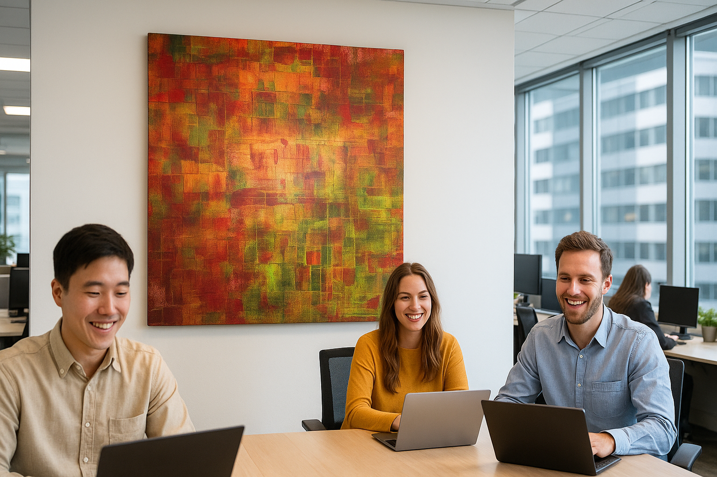 The Jungle (100 × 120 cm)