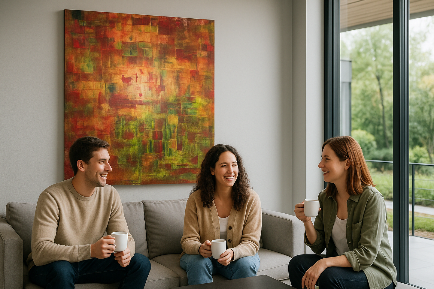 The Jungle (100 × 120 cm)