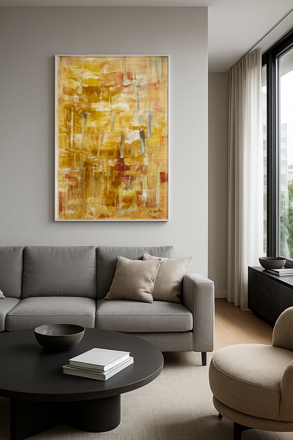 008 - The Hiding Woman (100 × 150 cm)