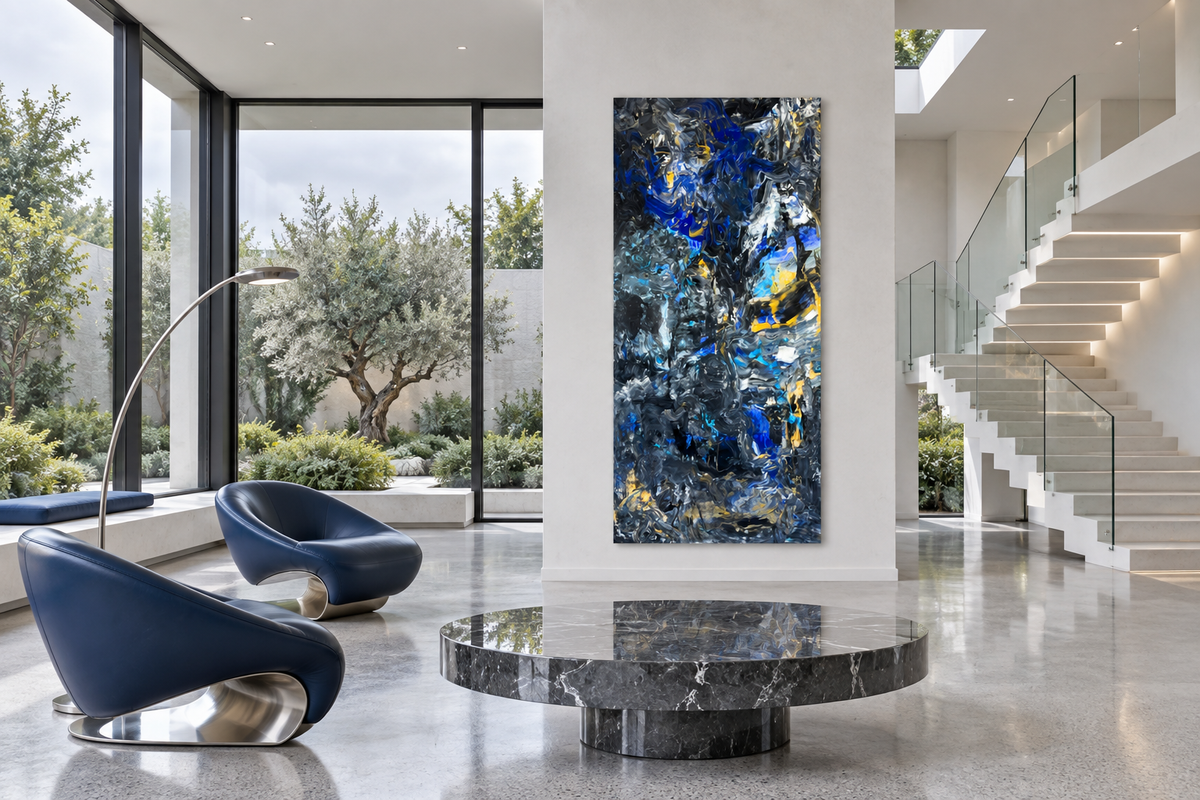 Deep Night (100 × 200 cm)