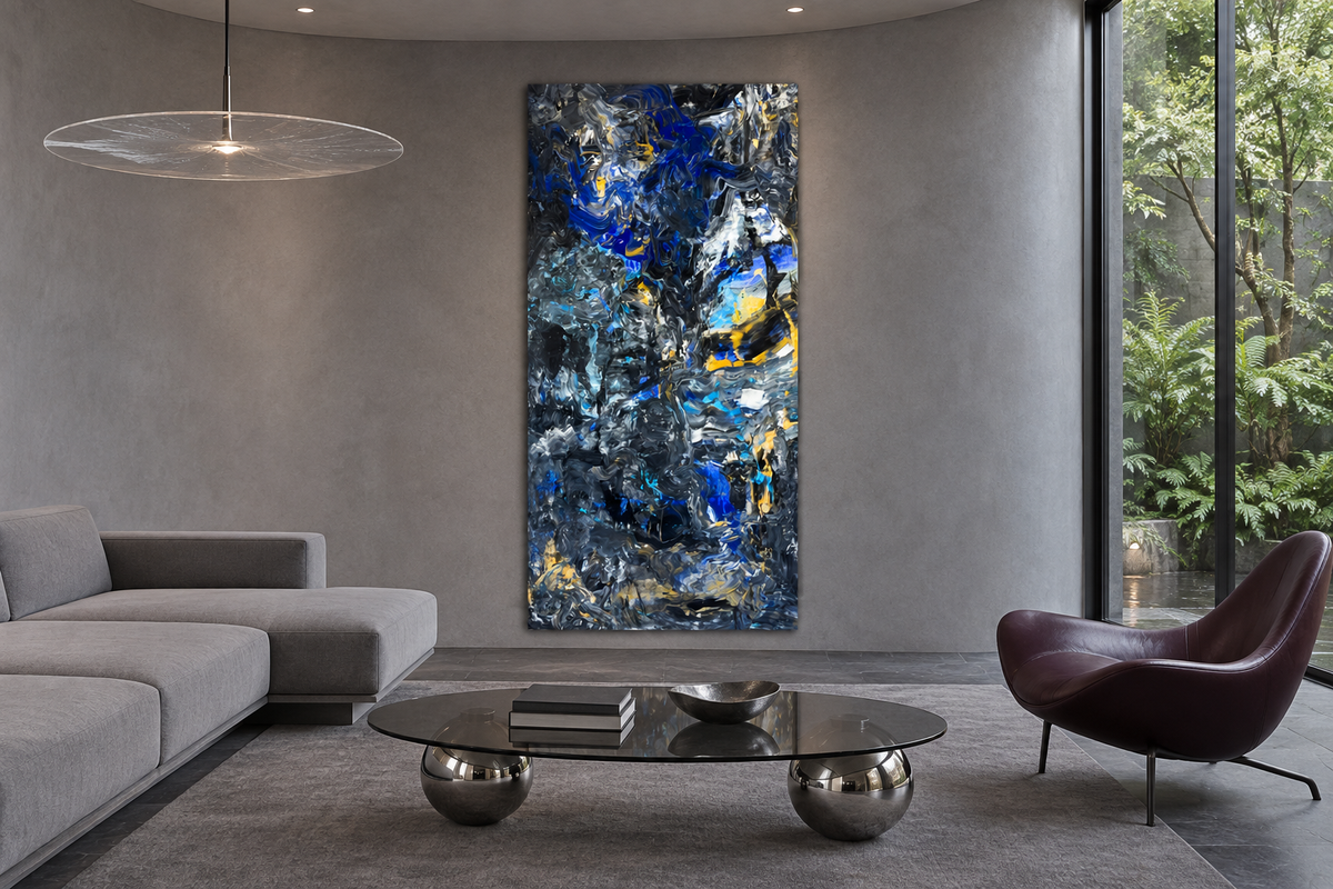 Deep Night (100 × 200 cm)